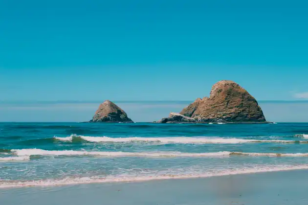 Tunnel Beach, Tillamook Oregon.